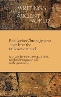 Produktbild: Babylonian Chronographic Texts from the Hellenistic Period