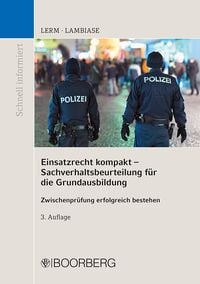 Produktbild: Einsatzrecht kompakt - Sachverhaltsbeurteilung f&uuml;r die Grundausbildung
