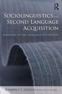 Produktbild: Sociolinguistics and Second Language Acquisition
