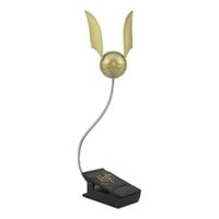 Produktbild: Harry Potter Goldener Snitch Buchlampe mit Clip-Halterung