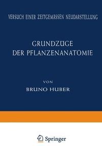 Produktbild: Grundz&uuml;ge der Pflanzenanatomie