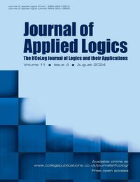 Produktbild: Journal of Applied Logics. IfCoLog Journal of Logics and their Applications. Volume 11, number 4, August 2024