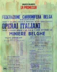 Produktbild: Maurizio Galimberti. La promessa. Marcinelle: 8 agosto 1956. Ediz. italiana e inglese