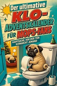 Produktbild: Der ultimative Klo-Adventskalender f&uuml;r Mops-Fans