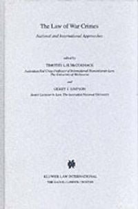 Produktbild: The Law of War Crimes:National and International Approaches