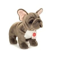Produktbild: Teddy Hermann 91999 - Franz&ouml;sische Bulldogge stehend, grau, Pl&uuml;sch, 30 cm