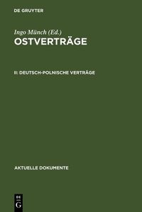 Produktbild: Deutsch-polnische Vertr&auml;ge