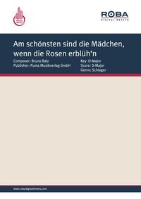 Produktbild: Am sch&ouml;nsten sind die M&auml;dchen, wenn die Rosen erbl&uuml;h'n