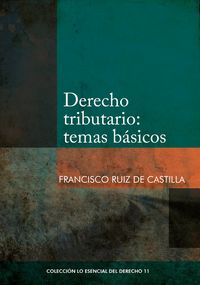 Produktbild: Derecho tributario: temas b&aacute;sicos