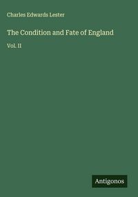 Produktbild: The Condition and Fate of England