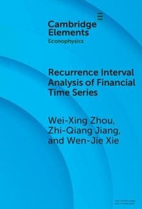 Produktbild: Recurrence Interval Analysis of Financial Time Series