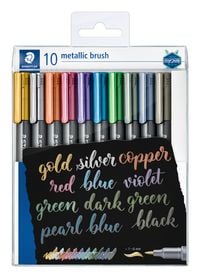 Produktbild: STAEDTLER 8321 Metallic brush, Etui mit 10 sortierten Farben, 8321 TB10