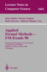 Produktbild: Applied Formal Methods - FM-Trends 98