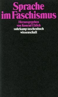 Produktbild: Sprache im Faschismus