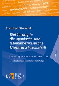 Produktbild: Einf&uuml;hrung in die spanische und lateinamerikanische Literaturwissenschaft