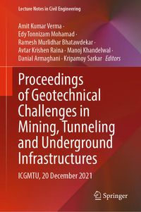 Produktbild: Proceedings of Geotechnical Challenges in Mining, Tunneling and Underground Infrastructures