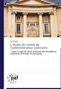 Produktbild: L'&eacute;tude du statut de l'administrateur judiciaire
