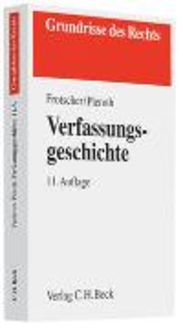 Produktbild: Verfassungsgeschichte