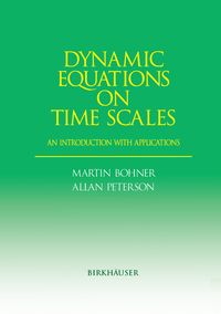 Produktbild: Dynamic Equations on Time Scales