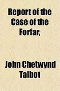 Produktbild: Report of the Case of the Forfar,