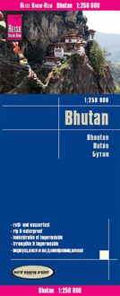 Reise Know-How Landkarte Bhutan (1:250.000)