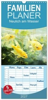 Produktbild: Familienplaner 2027 - Neulich am Wasser mit 5 Spalten (Wandkalender, 21 x 45 cm) CALVENDO