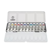 Produktbild: Schmincke Akademie Gouachefarben, Metallkasten, 12 x 5 ml Tuben