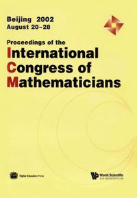 Produktbild: Proceedings of the International Congress of Mathematicians 2002 (in 3 Volumes)