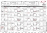 Produktbild: Tafelkalender A4 einseitig 2027
