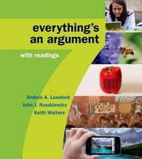 Produktbild: High School Version for Everything's an Argument with Readings