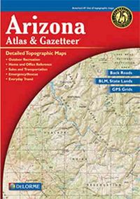 Produktbild: Delorme Arizona Atlas & Gazett