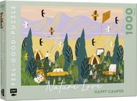 Produktbild: Feel-good-Puzzle 1000 Teile &ndash;&nbsp;NATURE LOVE: Happy Camper