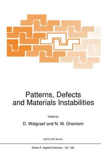 Produktbild: Patterns, Defects and Materials Instabilities