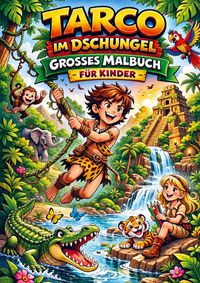 Produktbild: Malbuch, Tarco im Dschungel