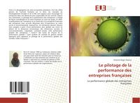 Produktbild: Le pilotage de la performance des entreprises fran&ccedil;aises