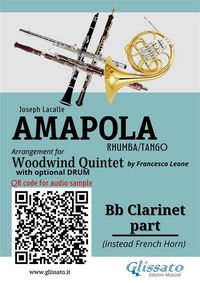 Produktbild: Bb Clarinet (instead French Horn) part of "Amapola" for Woodwind Quintet