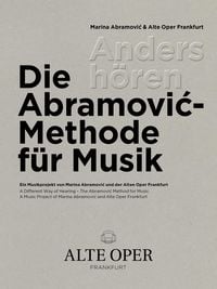 Produktbild: Anders h&ouml;ren &ndash; Die Abramovic-Methode f&uuml;r Musik
