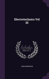 Produktbild: Electrotechnics Vol III