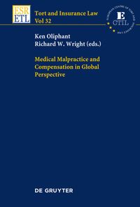 Produktbild: Medical Malpractice and Compensation in Global Perspective