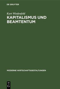 Produktbild: Kapitalismus und Beamtentum