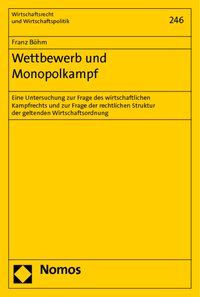 Produktbild: Wettbewerb und Monopolkampf