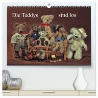 Produktbild: Die Teddys sind los (hochwertiger Premium Wandkalender 2026 DIN A2 quer), Kunstdruck in Hochglanz