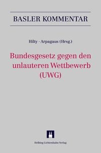 Produktbild: Bundesgesetz gegen den unlauteren Wettbewerb (UWG)