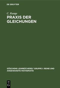 Produktbild: Praxis der Gleichungen