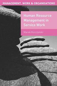 Produktbild: Human Resource Management in Service Work
