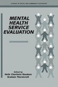 Produktbild: Mental Health Service Evaluation