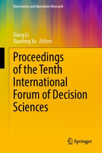 Produktbild: Proceedings of the Tenth International Forum of Decision Sciences