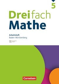 Produktbild: Dreifach Mathe - Baden-W&uuml;rttemberg - 5. Schuljahr
