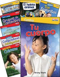 Produktbild: Time for Kids Math/Science Spanish Grades K-1: 8-Book Set