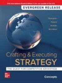 Produktbild: Strickland, A: Crafting and Executing Strategy: Concepts: 20